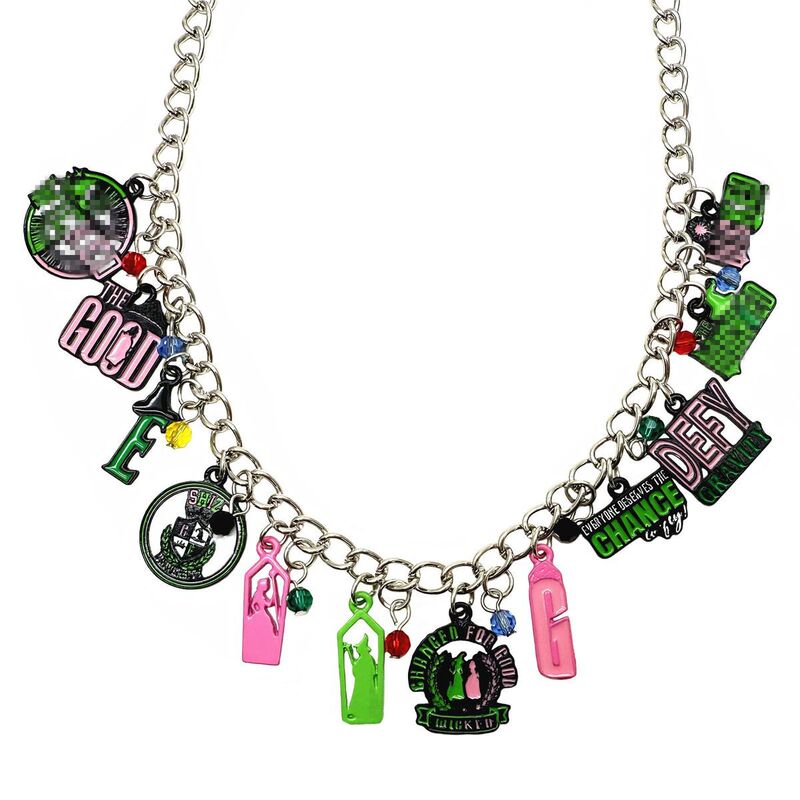 Cross-Border American Idol 1989 Pendant Butterfly Polaroid Heart Pendant Electroplated Alloy Oil Drop Bracelet Wholesale