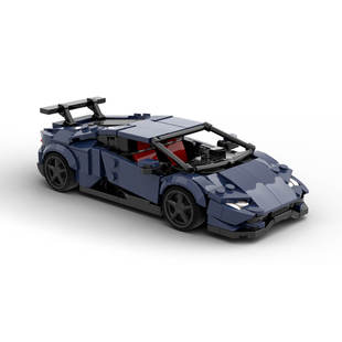 Building Blocks Cross-Border Moc-143452 Supercar Car Model 425 Particle Number Kidsren's Christmas Gift