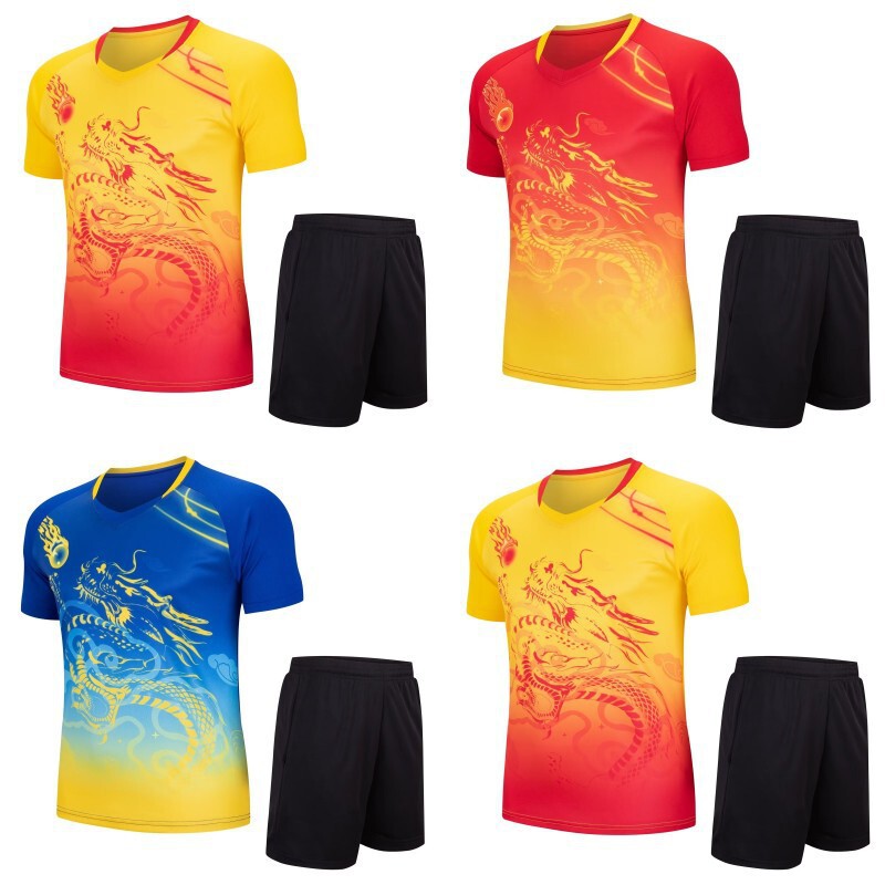Dragon Boat Suit Large Size Football Suit Men's Basketball Game Sportswear Dragon Boat Team Uniform Short Sleeve Shorts Dragon Boat Suit Large Size Football Suit Men's Basketball Game Sportswear Dragon Boat Team Uniform Short Sleeve Shorts