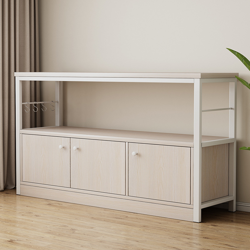 Storage Rack Against the Wall Integrated Cabinet Sideboard Living Room Storage Cabinet Cabinet Home Tea Cabinet Kitchen Side Cabinet Low Cabinet