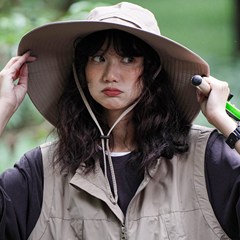 Western cowboy hat women's travel camping fisherman hat summer sun protection visor outdoor mountaineering sun hat men's trendy