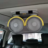 Автомобильный вентилятор T USB12v, автомобильный 24v, сильный ветер, грузовик, потолочный, бесшумный, небольшой электрический вентилятор для охлаждения