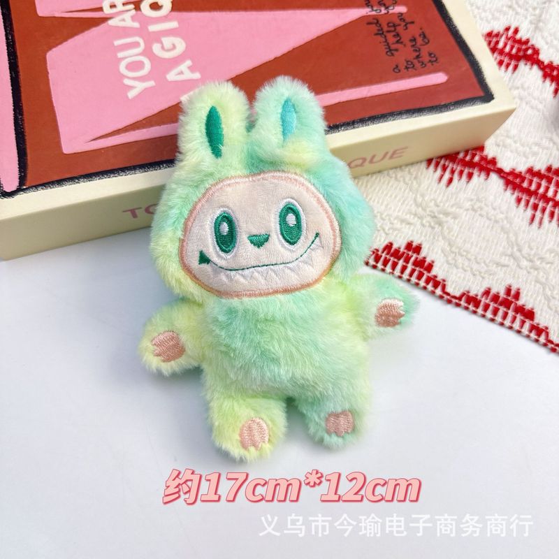 新款拉布布毛绒配饰吱吱叫三代labubu钥匙扣挂饰服装包包发饰辅料|undefined