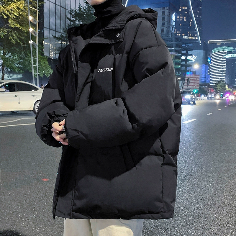 Demi-season hoody, keep warm down jacket, oversize, plus size