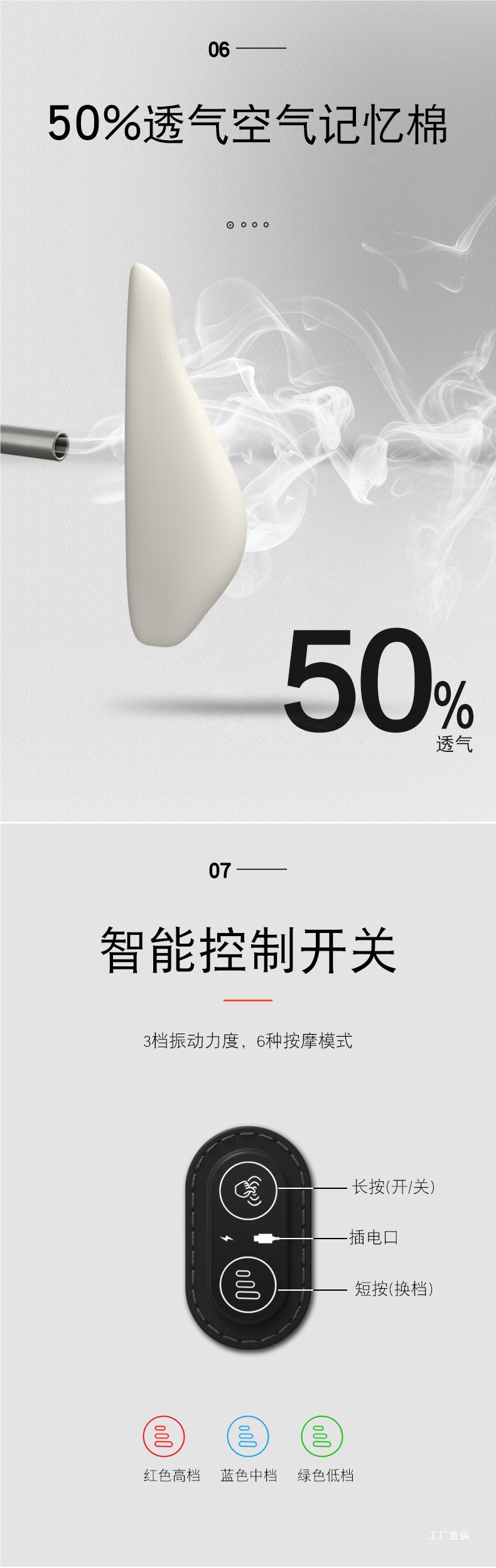 Car Lumbar Support Cushion for Massage and Backrest, Car Seat Backrest Lumbar Pad, Driving Lumbar Support, Waist Support, Weihui