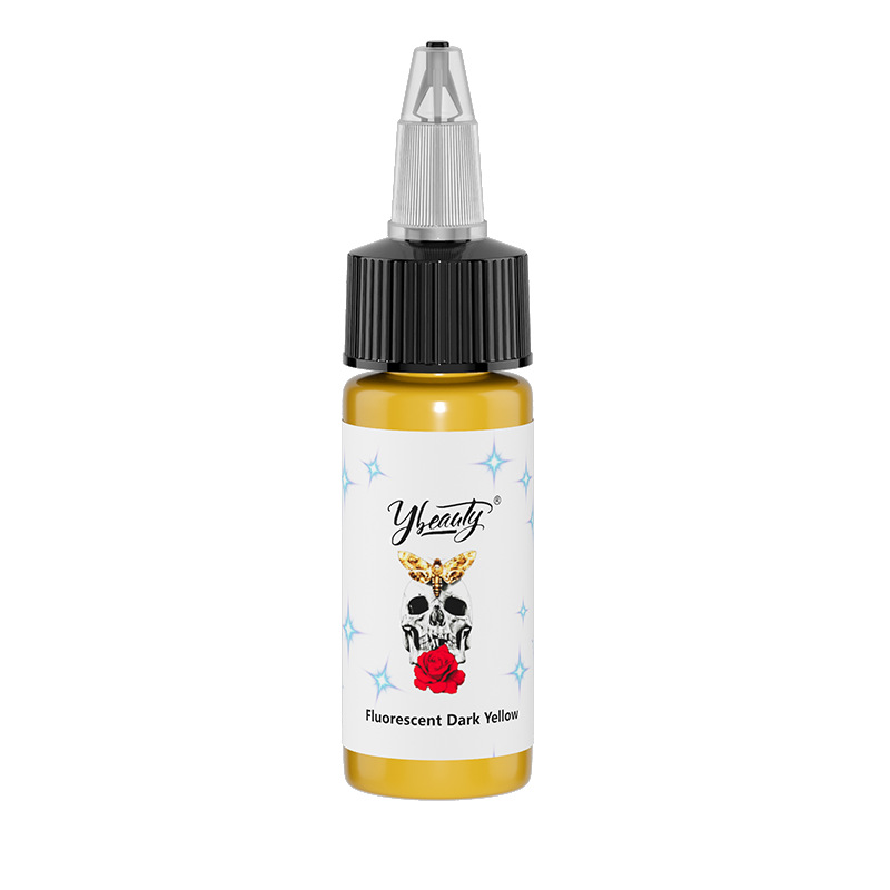Tinta para tatuajes, pigmento de color para tatuajes 5ml/15ml, tinta fluorescente certificada por la FDA, certificación transfronteriza. image 32