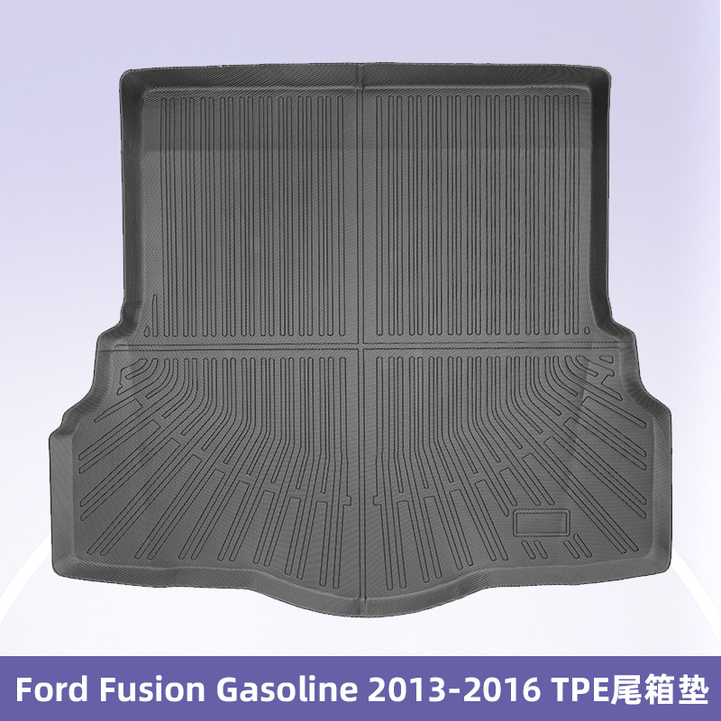 Para Ford Fusion Fuel 2013 - 2016 TPE Foot Pads 3D All-Weather Material Backpack Pads