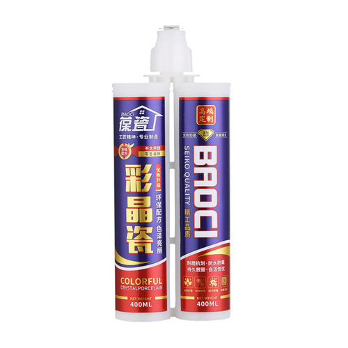 Manufacturer wholesale tile joint filler for ceramic tiles, waterproof and mold-resistant, two-component grout filler adhesive
