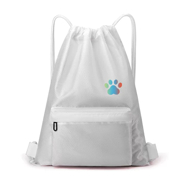 Large Capacity Football Gear Bag, Drawstring Sports Storage Bag, Outdoor Multi-Scenario Student Training Backpack, Cross-Border