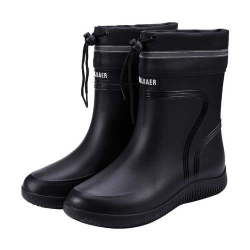 Fashion Rain Boots 3306 for Men and Women, New Wholesale Short Boots, Waterproof Shoes for Kitchen Work, Non-Slip Fishing Shoes, Durable