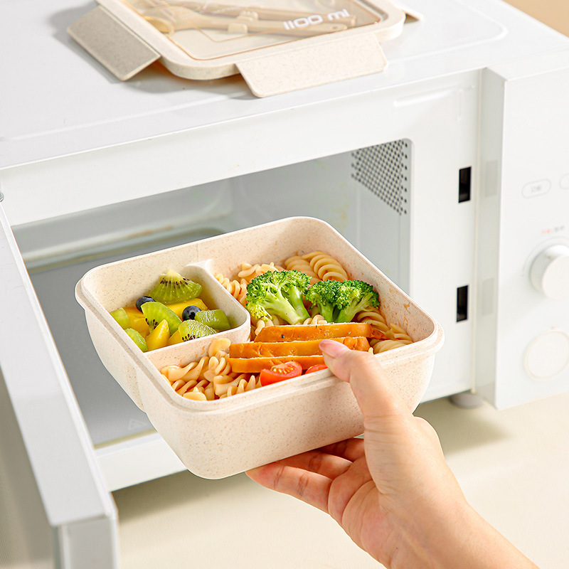 Caja de almuerzo para estudiantes, caja de almuerzo para trabajadores de oficina, caja de almuerzo para niñas, caja de almuerzo de división de reducción de grasa.
