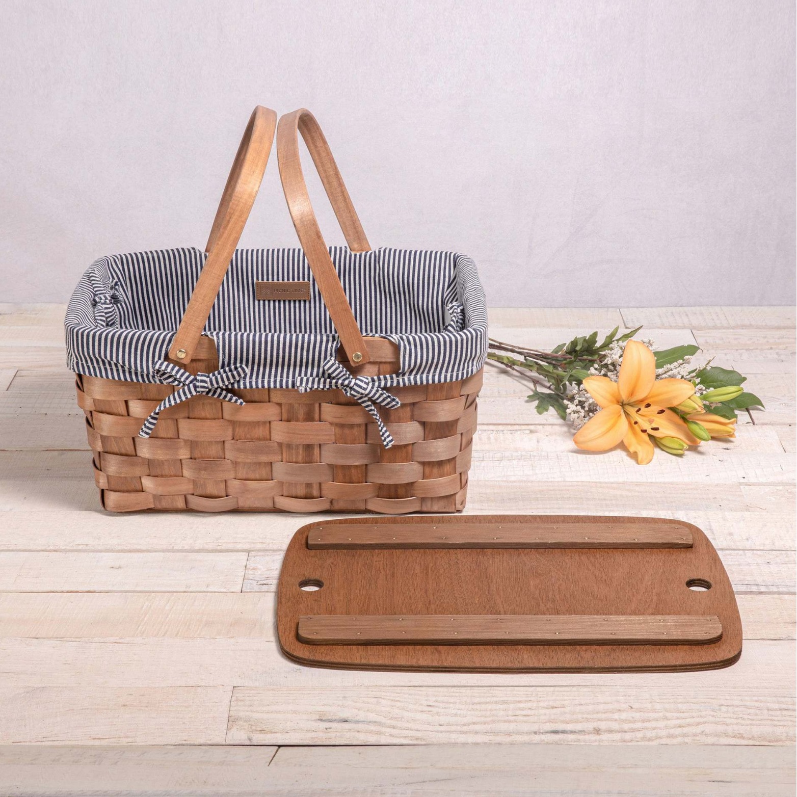 Cesta de mano de ratán personalizada de comercio exterior Cesta de regalo de frutas Cesta de almacenamiento de salida al aire libre Cesta de compras Cesta de picnic de mimbre