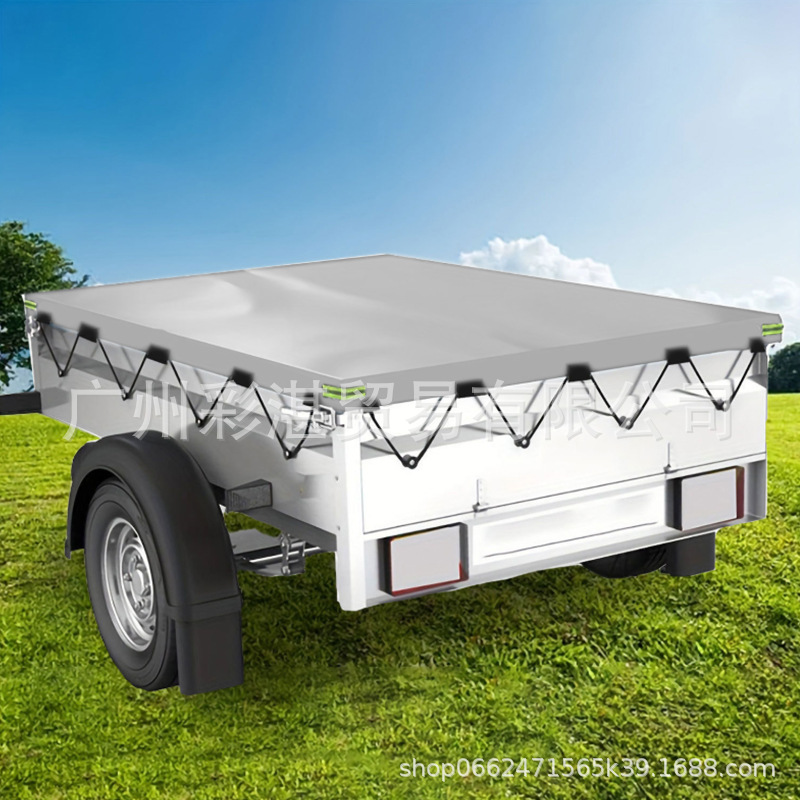 Outdoor Pickup Truck Bed Cover, Trailer Cover, Tricycle Cargo Cover, Waterproof, Dustproof, Uv-Resistant Vehicle Cover