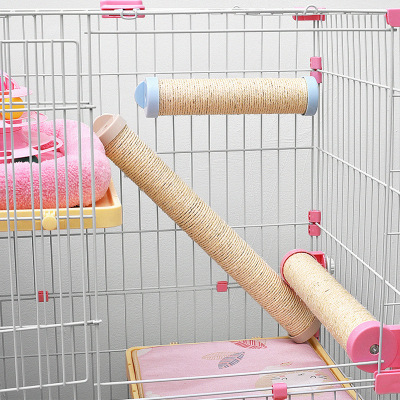 Cat cage pairing vertical Sisal Post Hemp rope Cats rope Cat Tree Toys Supplies Cross border