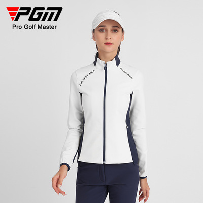 PGM Golf apparel Ladies coat Absorbance fever Inside golf keep warm comfortable Stand collar design