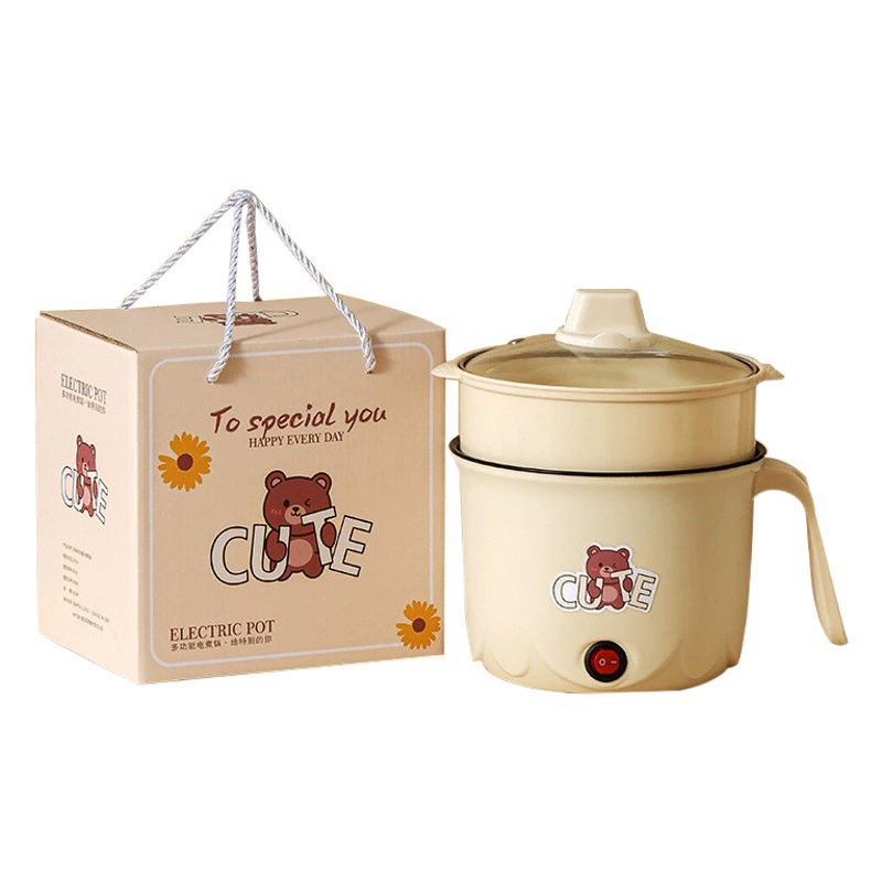 Электрический котел многофункциональный электрический котел маленький мини студенческий дом общежитие электрический котел с лапшой быстрого приготовления в подарочной коробке оптом