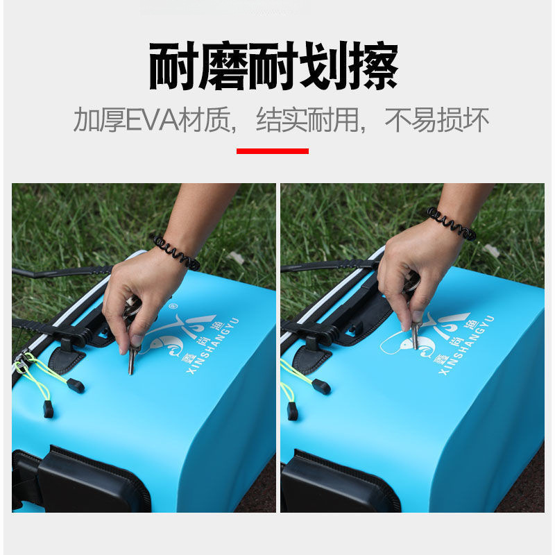 钓鱼桶鱼箱活鱼桶鱼护桶折叠钓箱加厚水桶装鱼桶渔具用品外贸批发|undefined