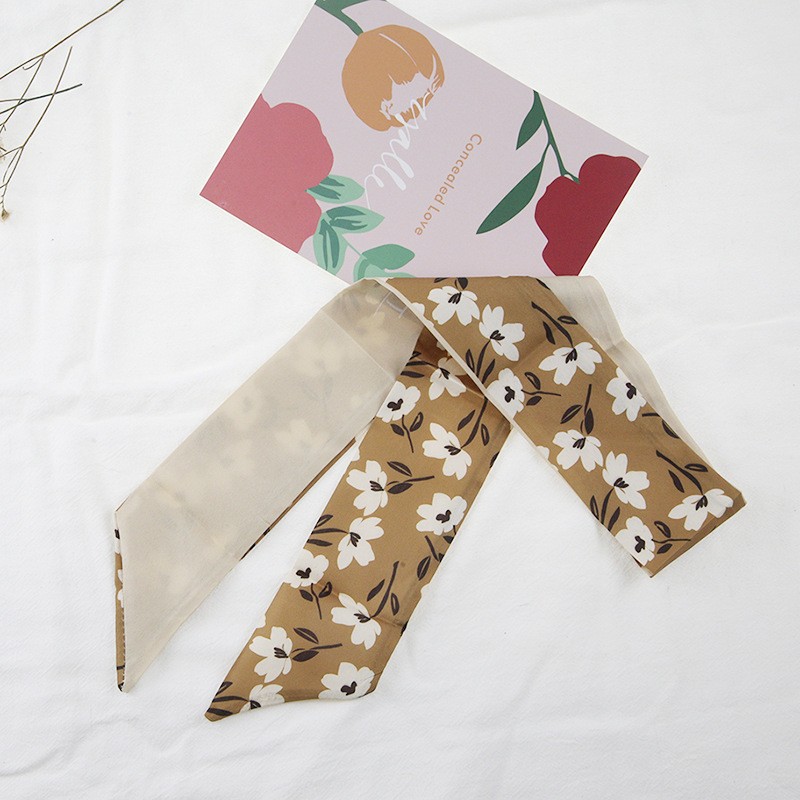 작은 흰색 꽃 약 6*90cm