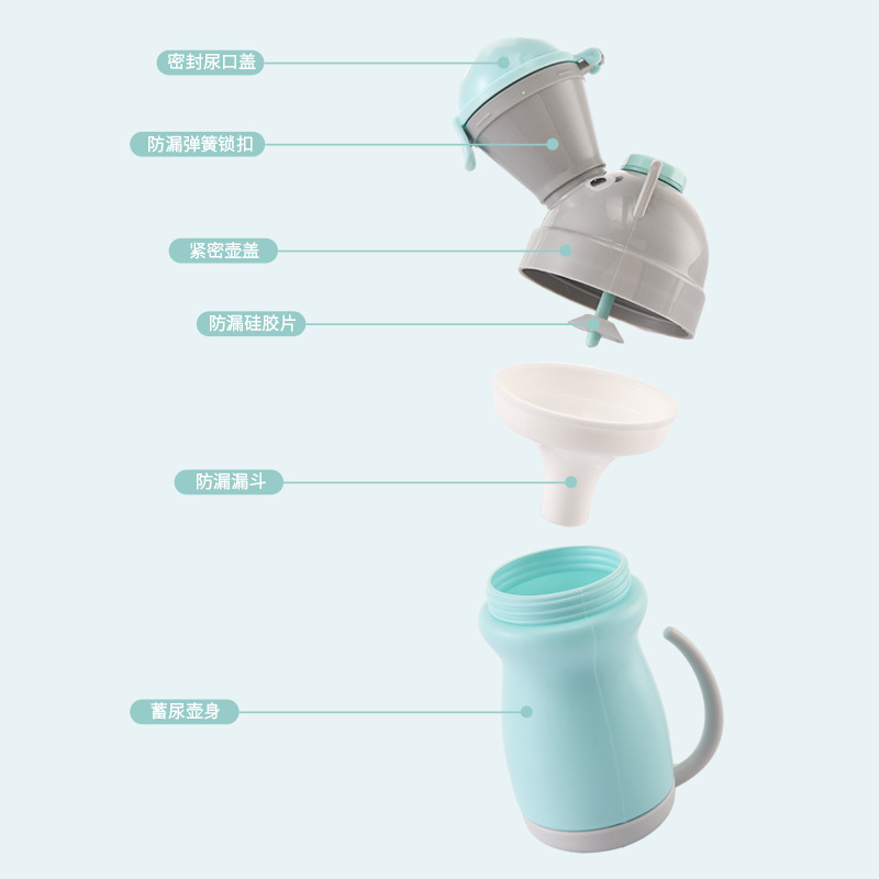 Car urinal car travel portable children urinal boy baby girl toilet leak-proof urine artifact