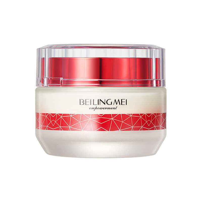 Beiling Beauty Energy Strengthening Facial Cream, crema de rubí antiarrugas, alivia las líneas finas, hidrata la piel, productos genuinos.