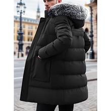 E 71714 Men's Detachable Hood Long Coat ��ʿ�޷� ŷ���羳��