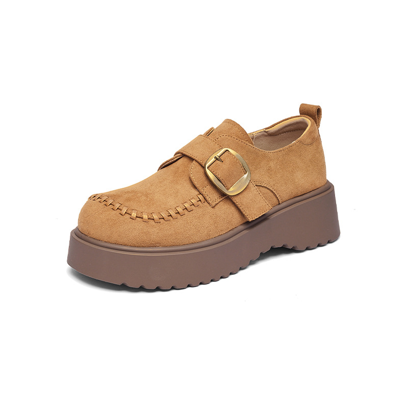 Zapatos casuales de Lefour 2026 nuevos zapatos de verano suaves no cansados zapatos de pie único zapatos de cuero retro
