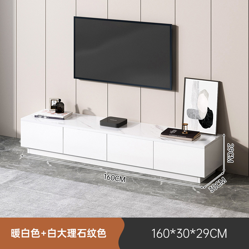 テレビの棚の組み合わせは現代的でシンプルなリビングルームの家庭用原木風収納ロッカーの小型タイプの床置きテレビのキャビネットです。