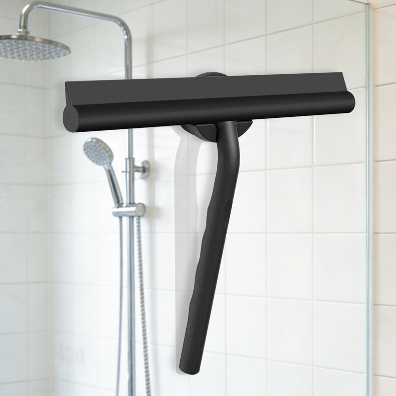 Silicone Glass Wiper Household Bathroom Window Kitchen Countertop Cleaning Tool with Magnetic Suction Shower Window Wiper