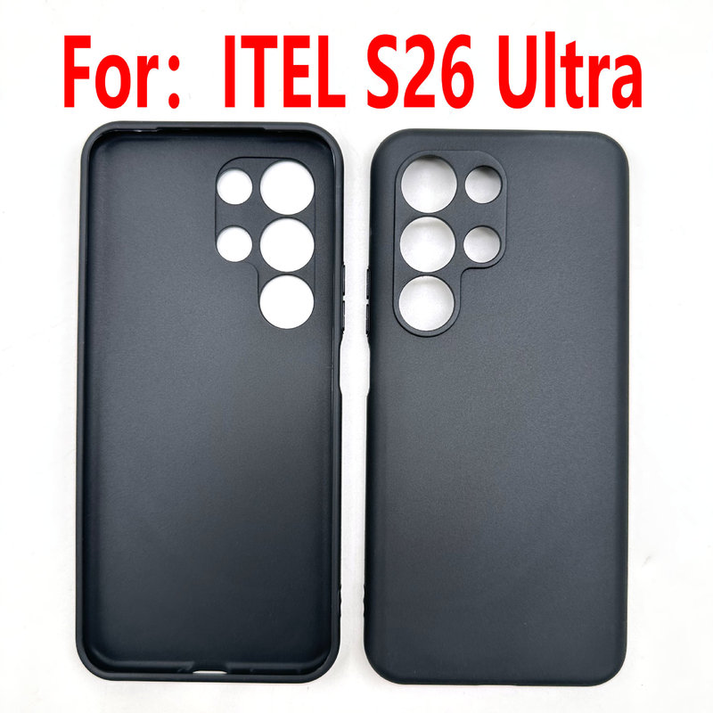 Suitable for Itel S26 Ultra Mobile Phone Case Protective Cover Tpu Inner and Outer Matte Leather Anti-Fingerprint Material in Stock