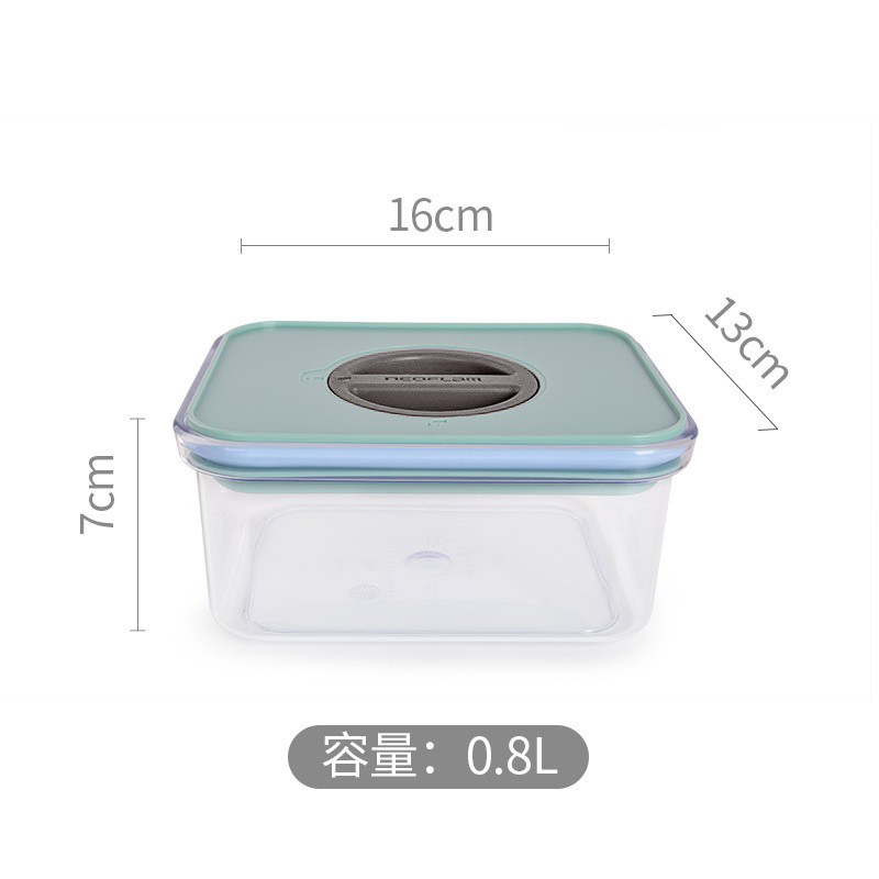Neoflam五穀食品級キッチン貯蔵缶密封缶冷蔵庫収納プラスチック食品ボックス防湿缶|undefined