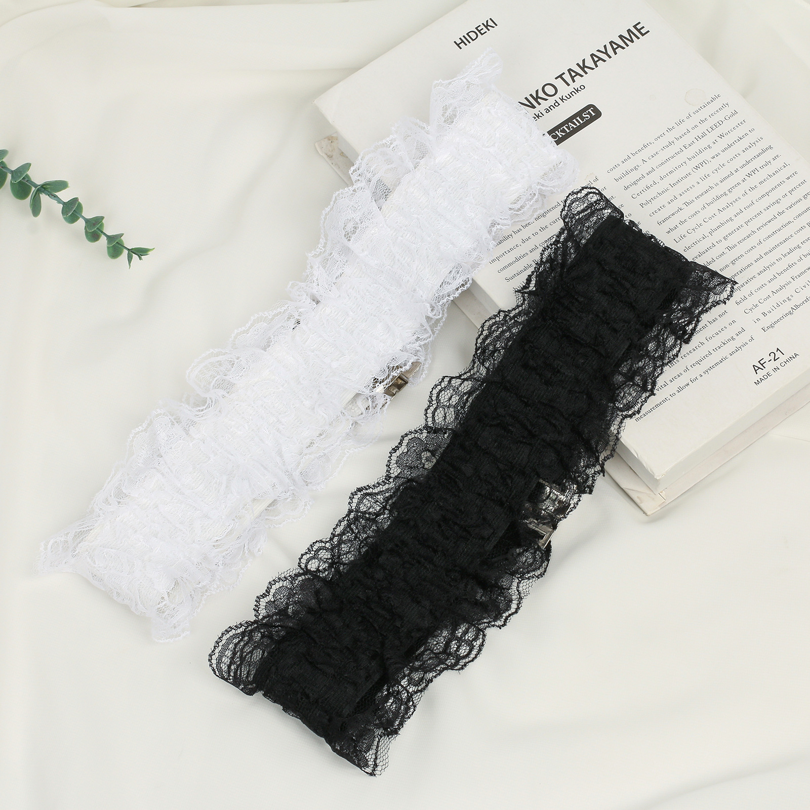 Elastische kanten tailleband voor damesjurk_voghion.com