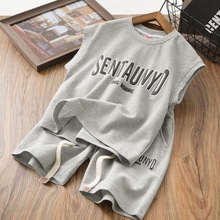 男童夏装背心套装2023新款运动中大儿童装夏季痞帅洋气夏款时髦潮