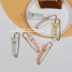 5.6CM Butterfly Pin Small Gadget Skirt Waist Cinch Pin Adjustment Anti-Bleed Fastener Cardigan Clasp Pin
