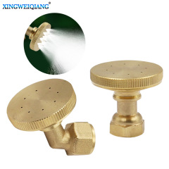 Adjustable full-copper multi-hole fine mist spray machine atomizing nozzle home garden eight-hole atomizing sprayer