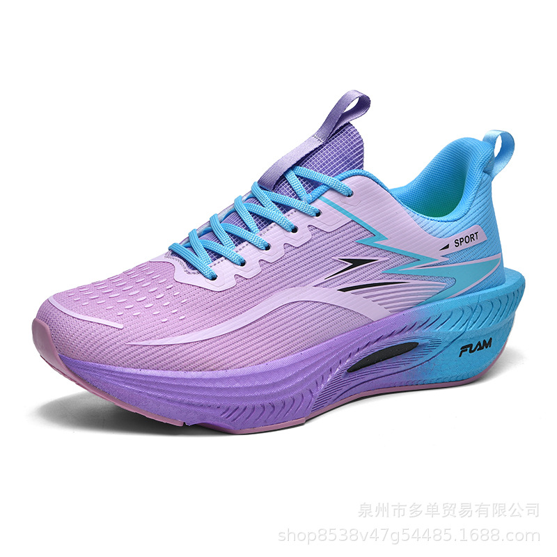 Nuevo tablero de carbono profesional ultra ligero elástico zapatos deportivos casuales de otoño para hombres y mujeres zapatos de entrenamiento de prueba física zapatos cómodos para correr