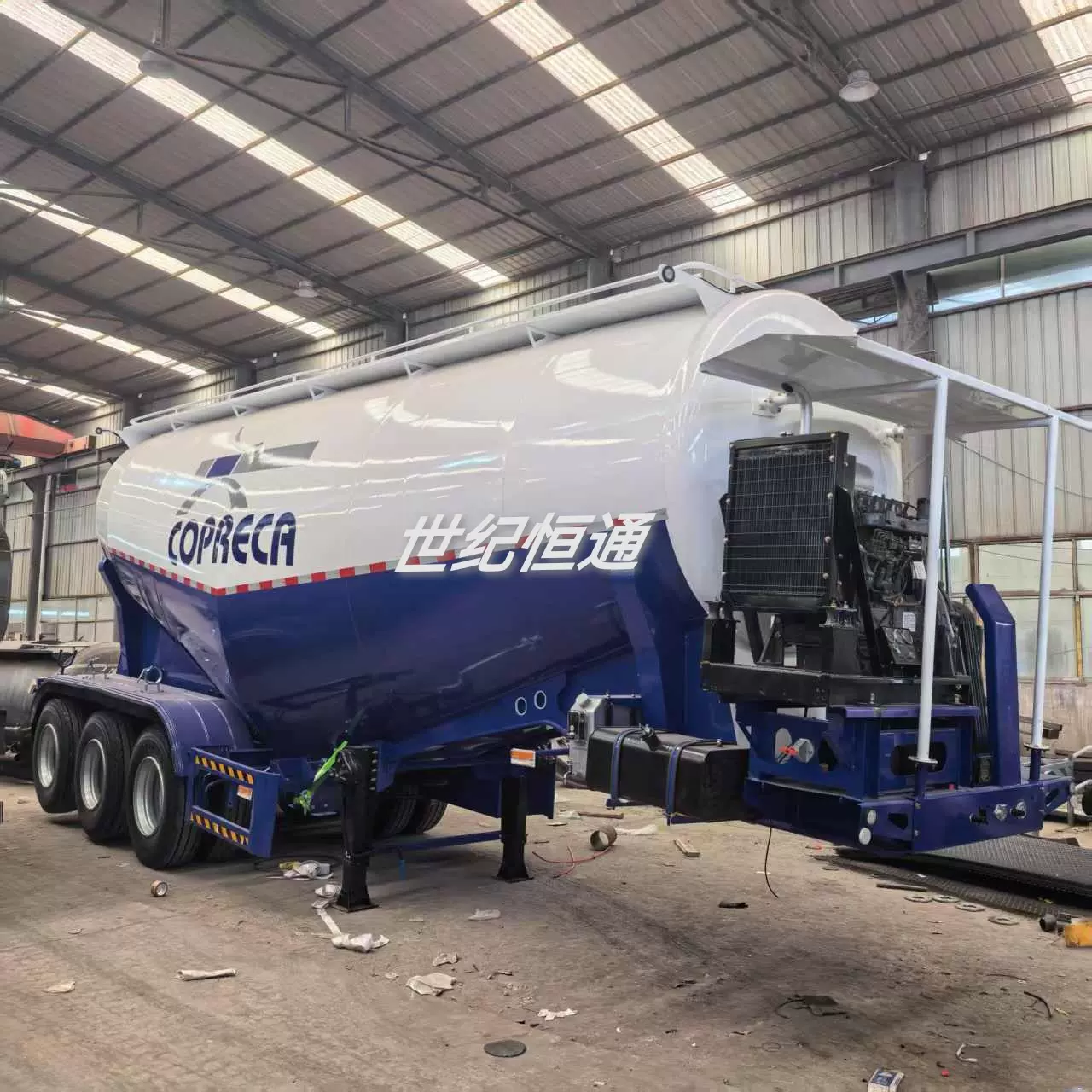 厂家直供粉罐车 粉粒物料运输车 水泥罐车 散装水泥车 粉罐半挂车