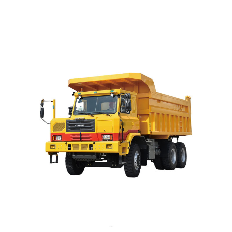 自卸车  整车总质量90t 货箱容积平装32m³ 矿用工程运输装备