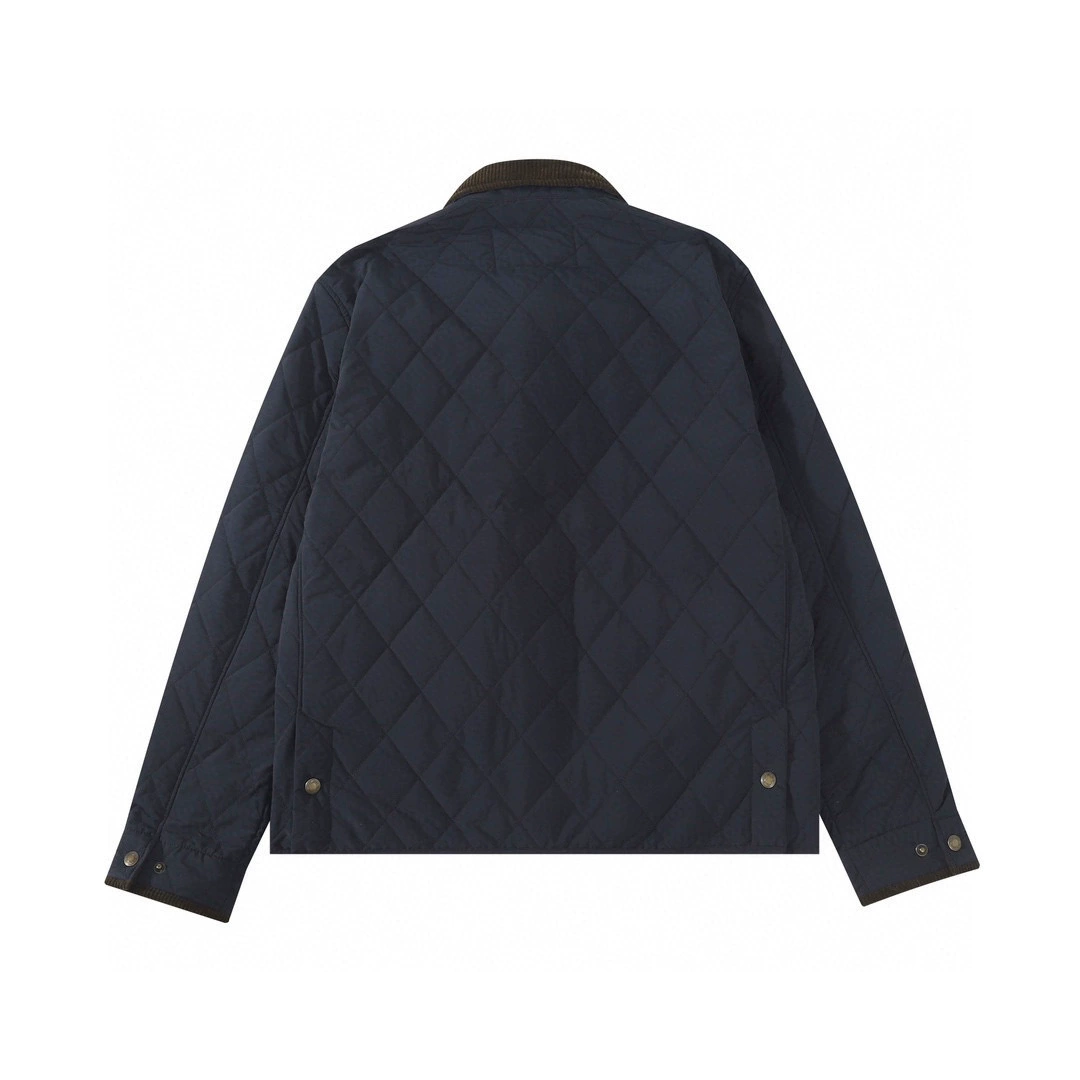 Ralph lauren, classic retro down jacket with diamond pattern