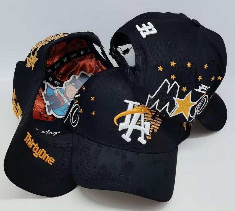 Sombreros de béisbol de algodón, gorras de lengua casuales, gorras de alta calidad, gorras de letras deportivas de hip-hop americanas para hombres y mujeres