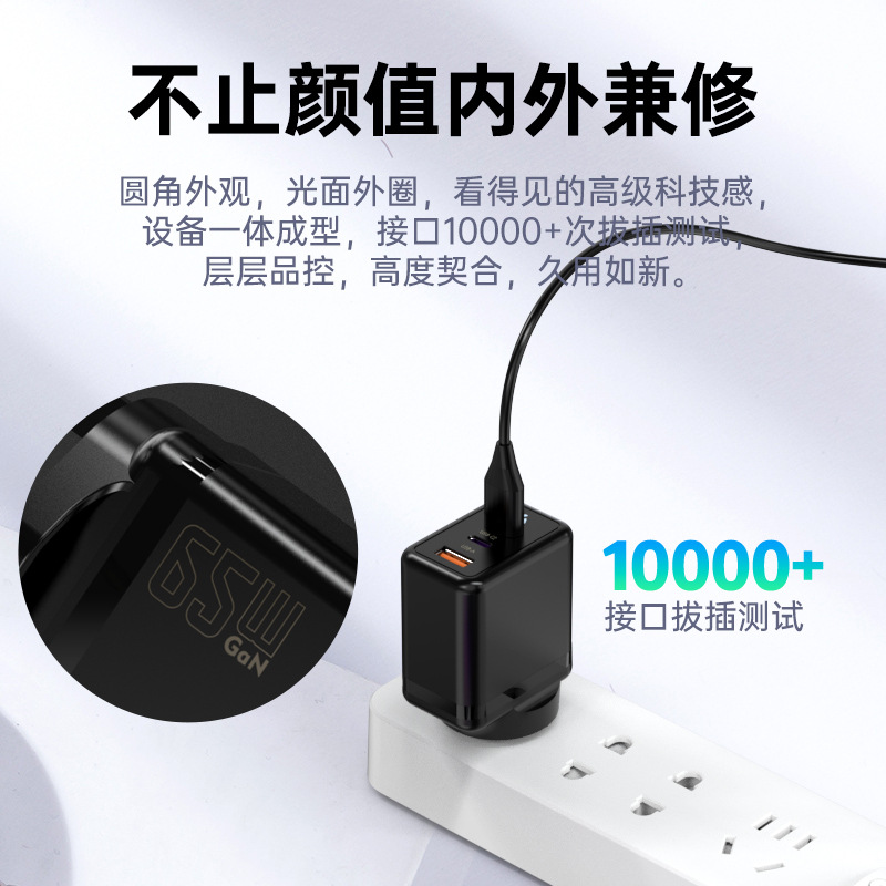 SAA certificó el cargador australiano del estándar 65W conveniente para la cabeza de carga del paladio del nitruro del galio del tres-Puerto del cuaderno 2C1A de Apple 14