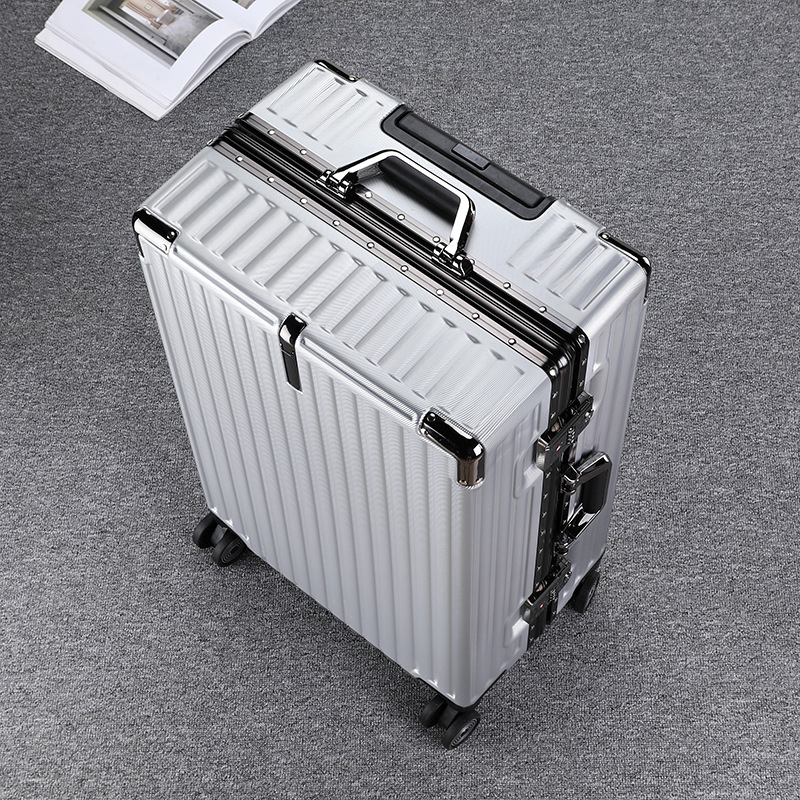 高品質のスーツケース、万能ホイール、耐衝撃性、20/24/26/28inch インチ、旅行用スーツケース、トロリーケース、アルミフレーム、チェックイン用
