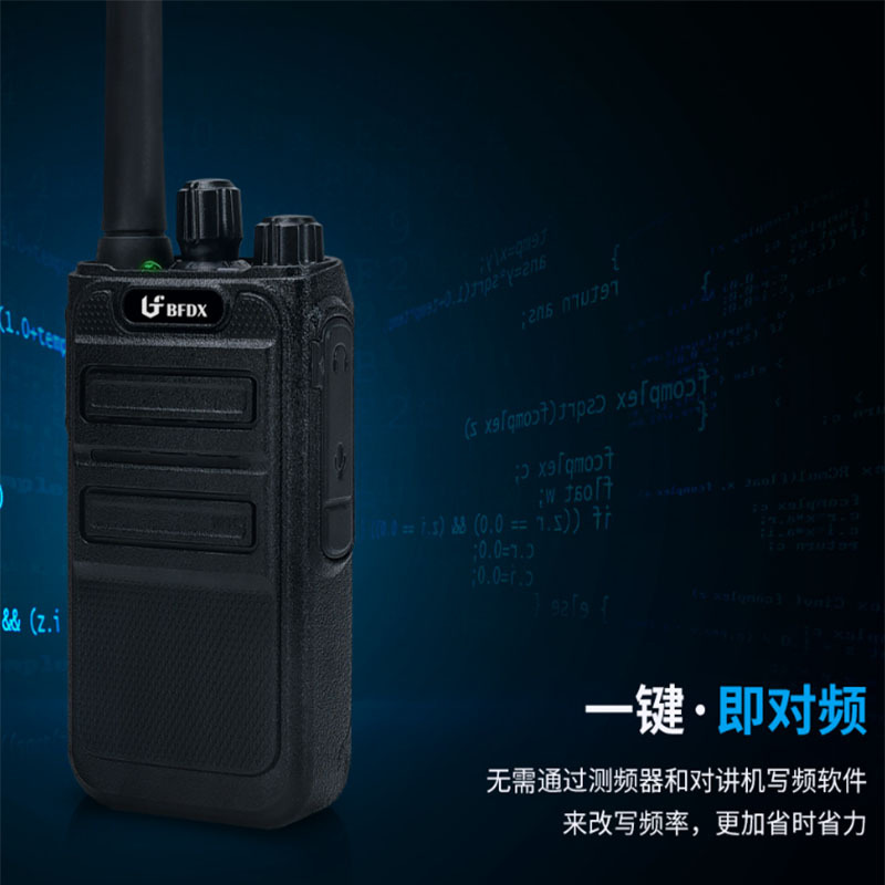Beifeng bf316 walkie-talkie medición de frecuencia automática soporte de carga usb con linterna mesa anti-cuerda mini handstand