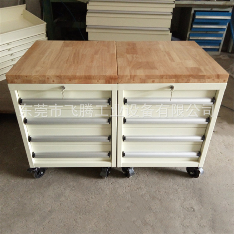 维修工具车 抽屉式工具车 榉木移动工具车可订货 重型工具维修车