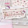 Splashed ink cartoon cat transparent pencil case (just a pencil case)