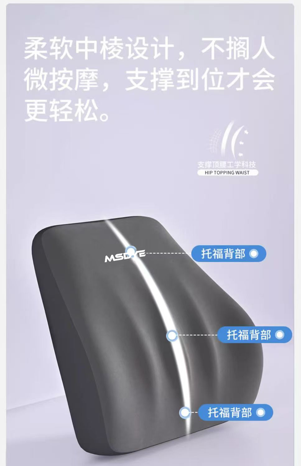 Car Headrest Waist suit Shoulder Pillow Neck Pillow Car Pillow Memory Foam Pillow Cross-border Hot Selling Auto Products