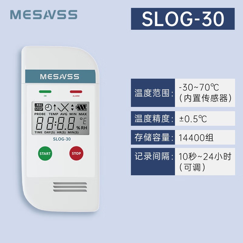 MESAVSS��������ʪ�ȼ�¼��ʵ����ҩƷ�¶ȼ�������������¶�