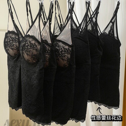 Women's winter thickened thermal underwear with velvet vest with chest pad and body shaping women's body slim vest chest support