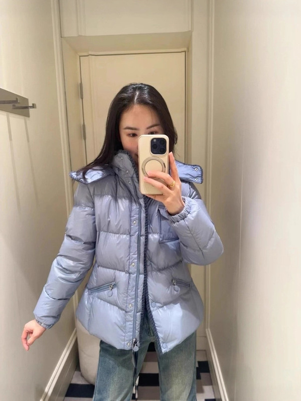 蒙家高奢至臻版Glareins编织饰边收腰羽绒服小蛮腰二代白鹅绒羽绒|undefined