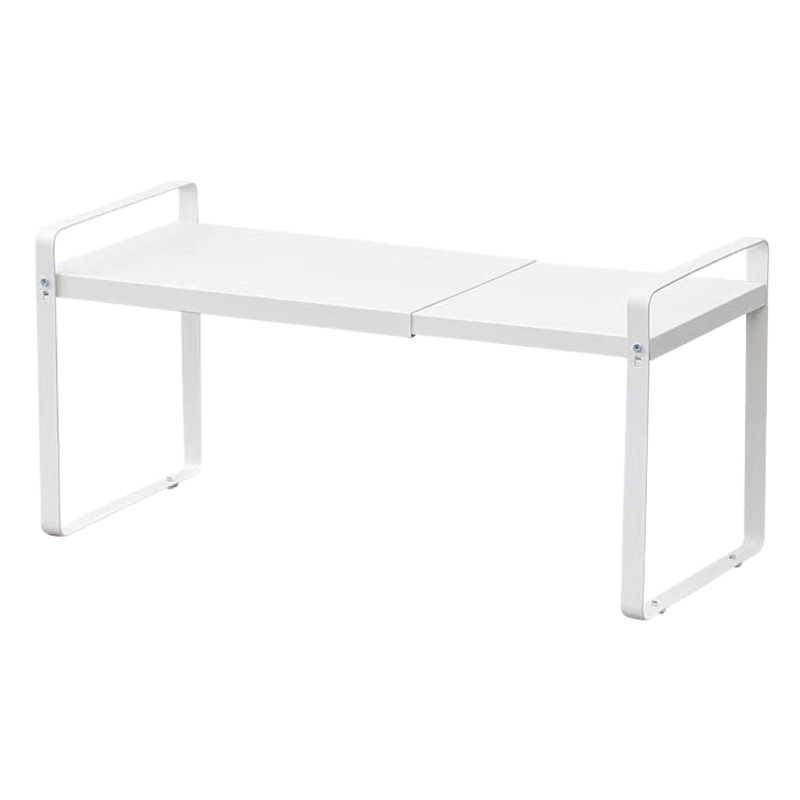 Multi-capa estante rack de almacenamiento gabinete de almacenamiento de cocina multi-capa fregadero retráctil olla plato rack