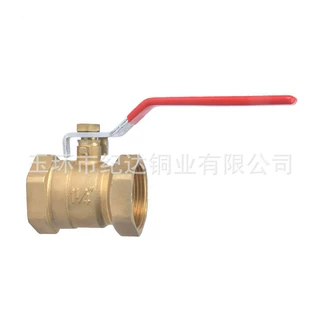 源头阀门厂家玉环纪达铜业专业生产黄铜球阀规格1/2-2寸 G螺纹